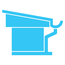 Gutter Roof Icon